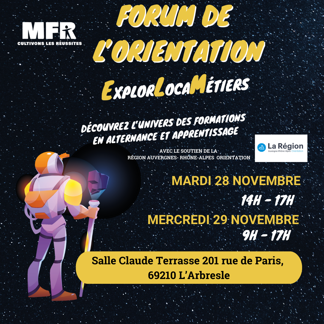 Forum de l'orientation 2023